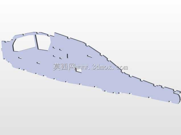 阿帕奇直升机AH-64-puzzle-3d-model