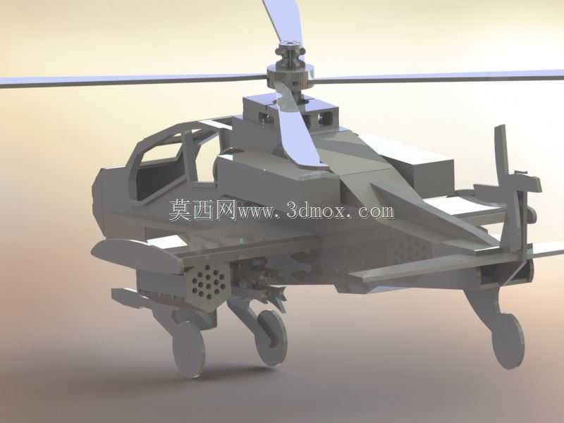 ������ֱ����AH-64-puzzle-3d-model