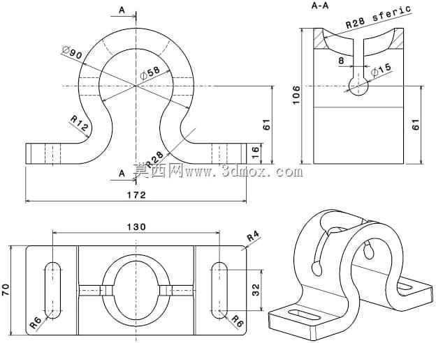 solidworks��άģ��\u0026 autocad��άģ��