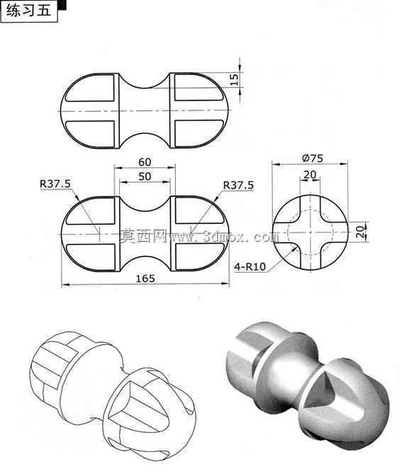 autocad 3D\u0026 solidworksģ��