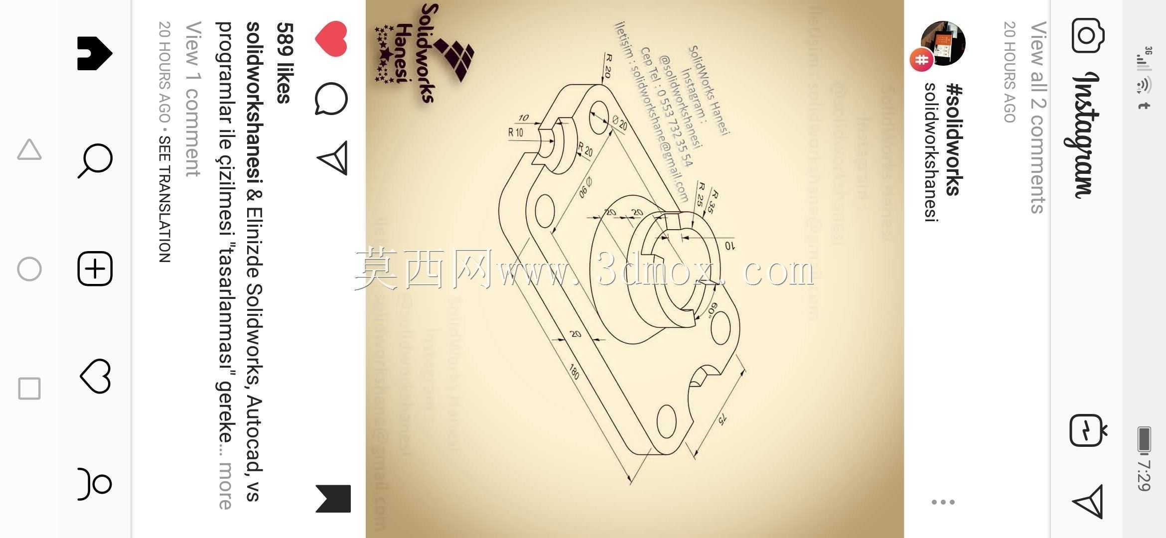 solidworks��autocad�е���άģ��