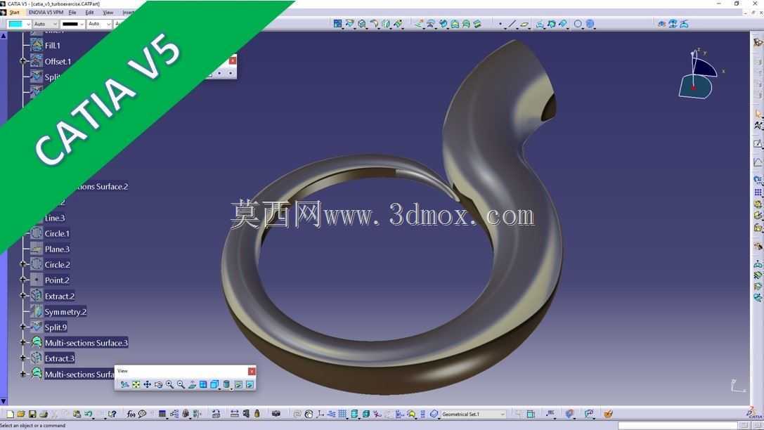 Turbo-西门子NX 12-Catia v5