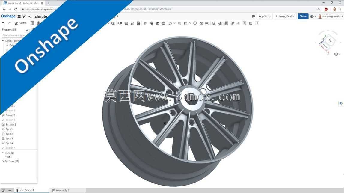 高级Rim-Catia、NX、Inventor、Autocad、Onshape、SolidWorks、SolidEdge、Fusion 360