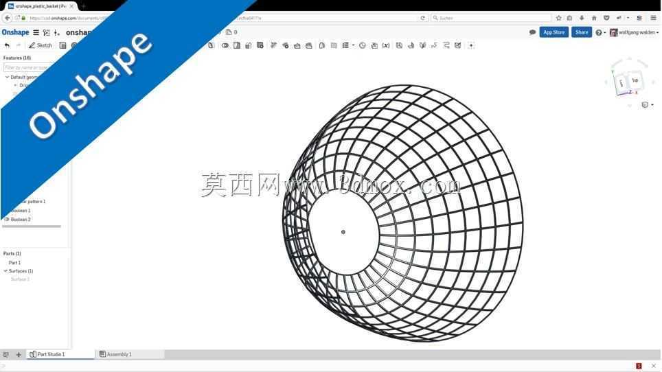 Plastik Korb-������Catia v5/NX/Inventor/Autocad/SolidEdge ST/Fusion 360/Onshape/