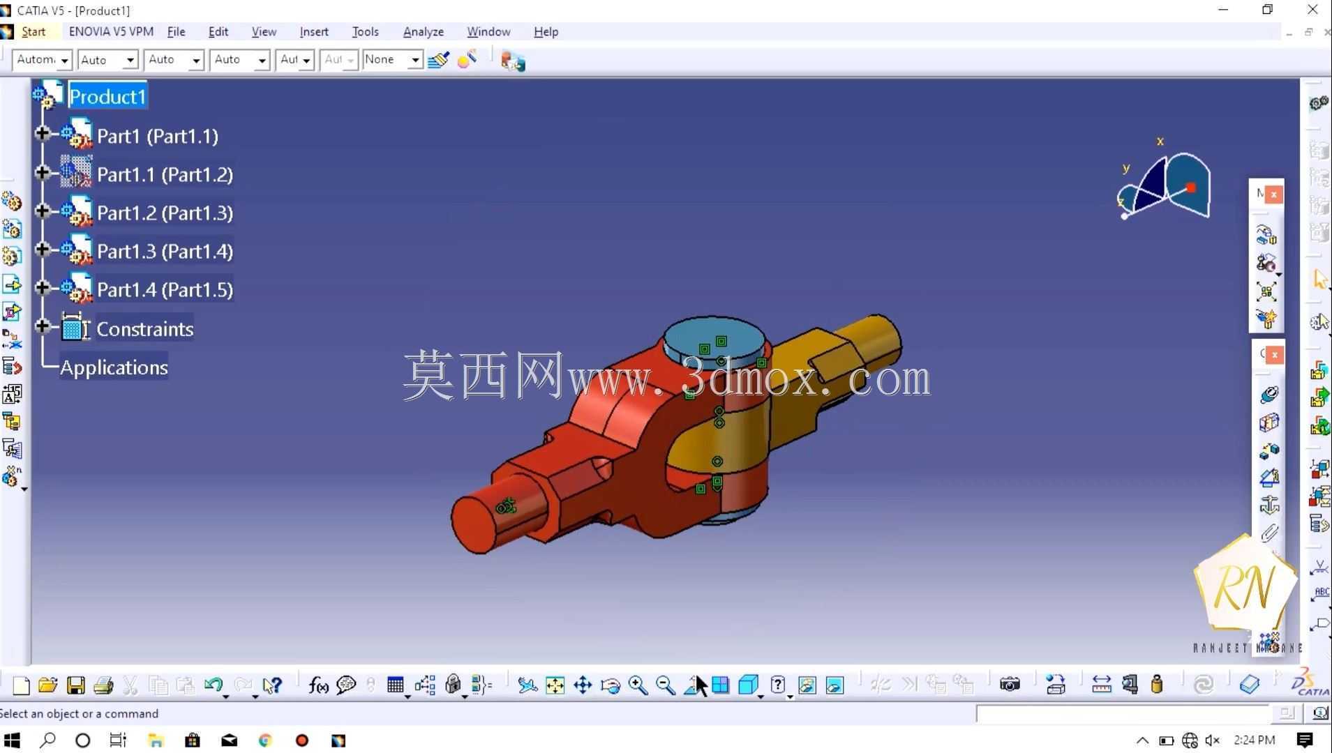 Catia v5关节