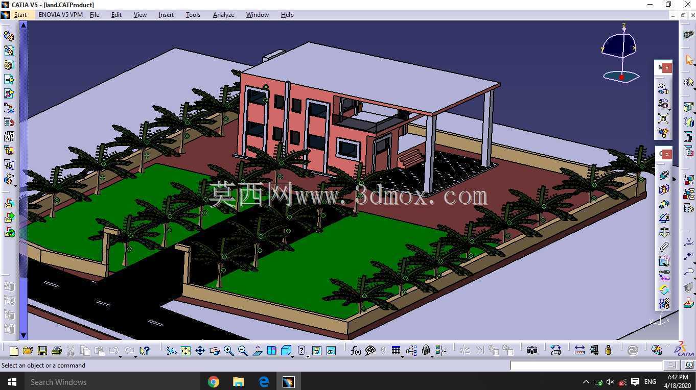 CATIA V5住宅用地