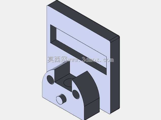 带图纸的玻璃装配夹具