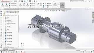 Solidworks发动机零件
