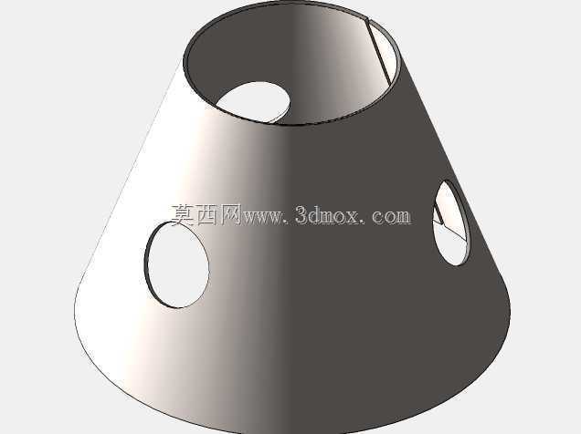 ��������ӽ�Բ׶�壬SolidWorks