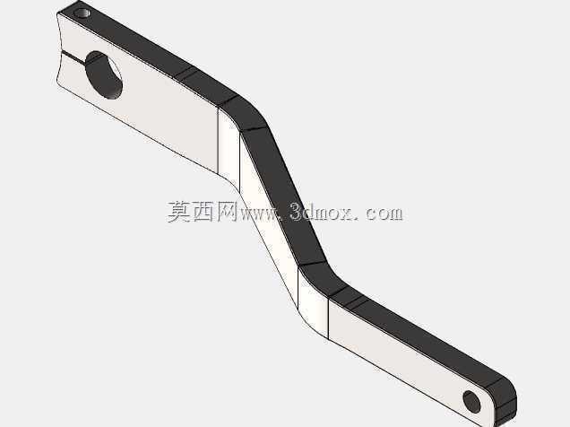 高速公路钢制偏置弯管48花键横摆杆臂1-1/4英寸直径48花键,18英寸长