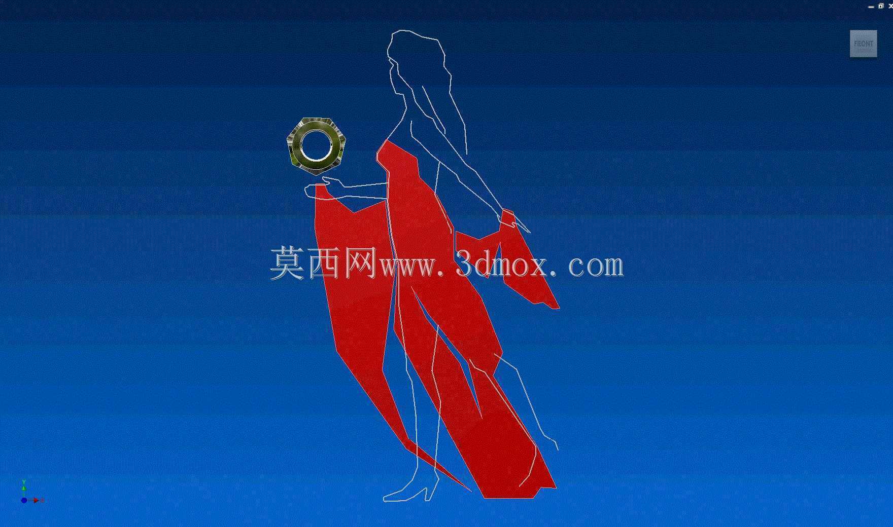 CAD中的女士