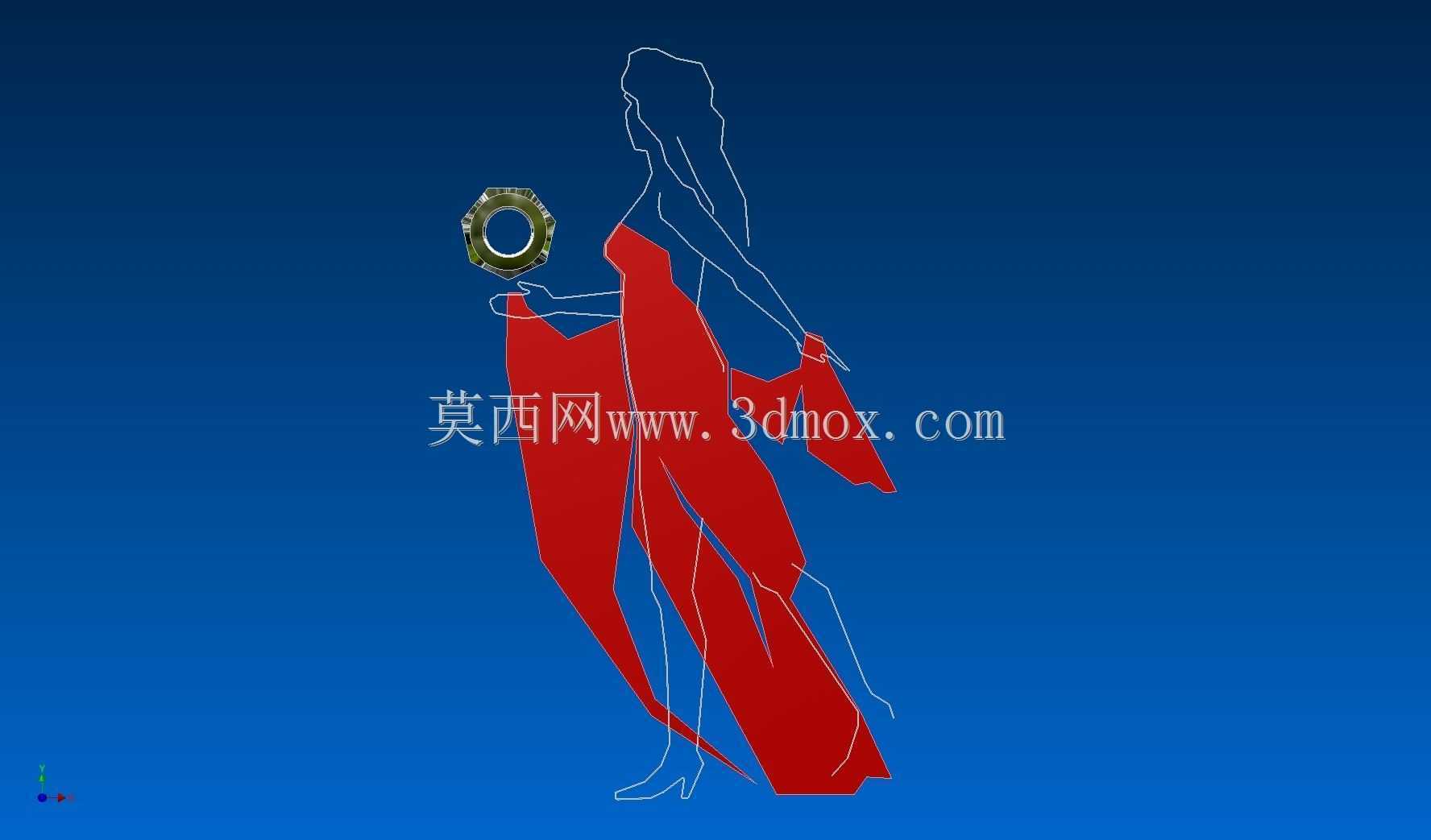 CAD中的女士