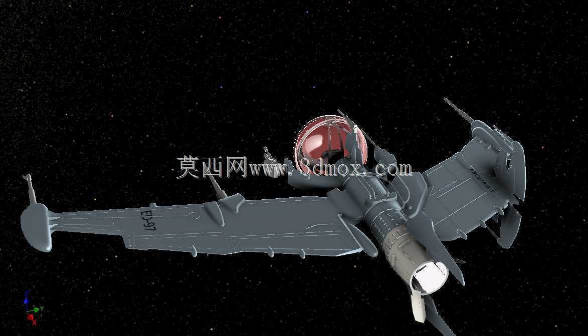 太空迷航中的泡泡战斗机