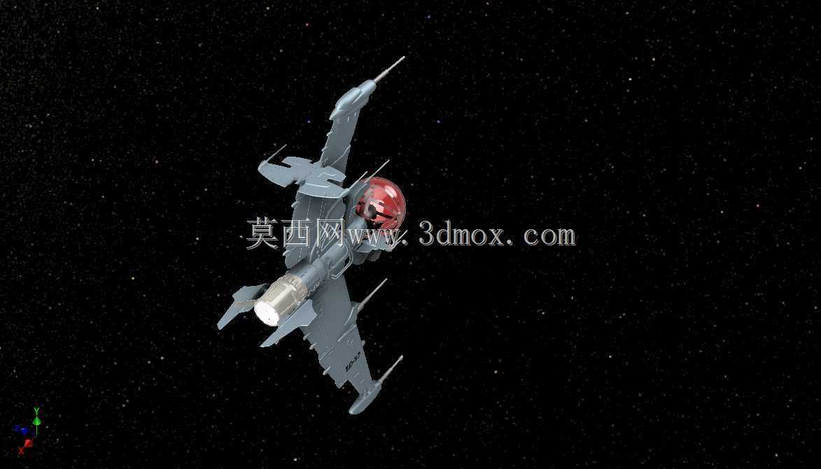 太空迷航中的泡泡战斗机