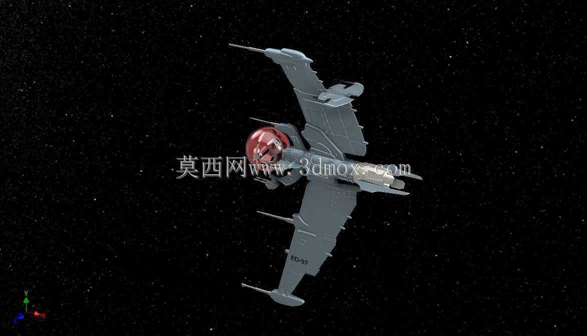 太空迷航中的泡泡战斗机