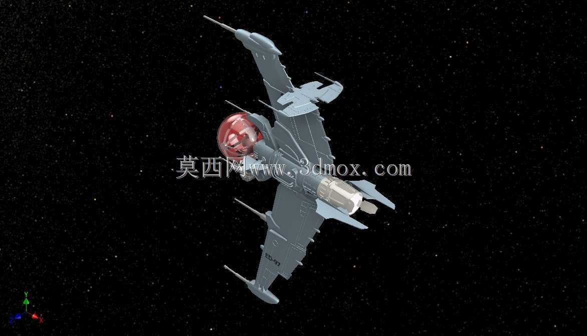 太空迷航中的泡泡战斗机