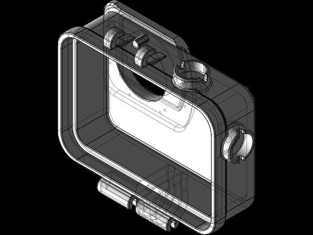 动作凸轮SJ8 Gopro外壳