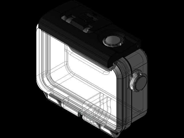 动作凸轮SJ8 Gopro外壳