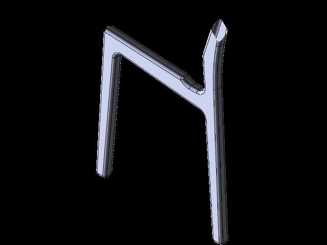 椅子搅拌机和SolidWorks
