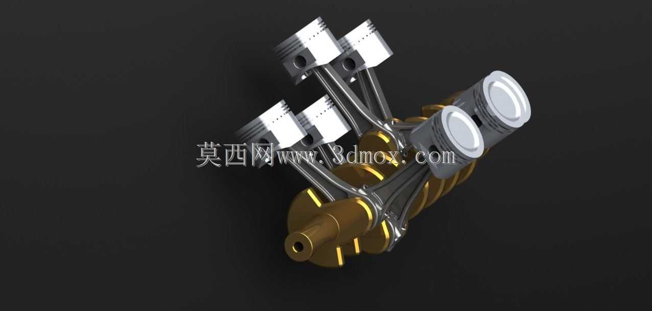 带鼓风机的V8发动机