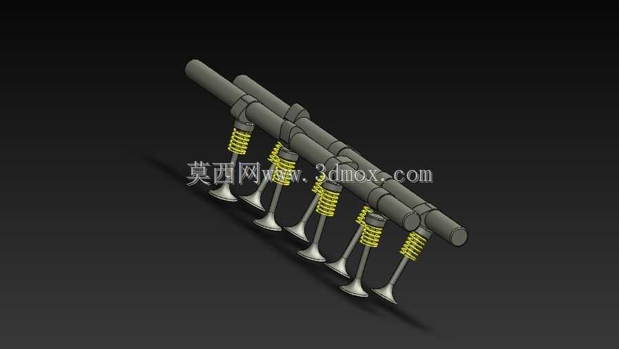 带鼓风机的V8发动机