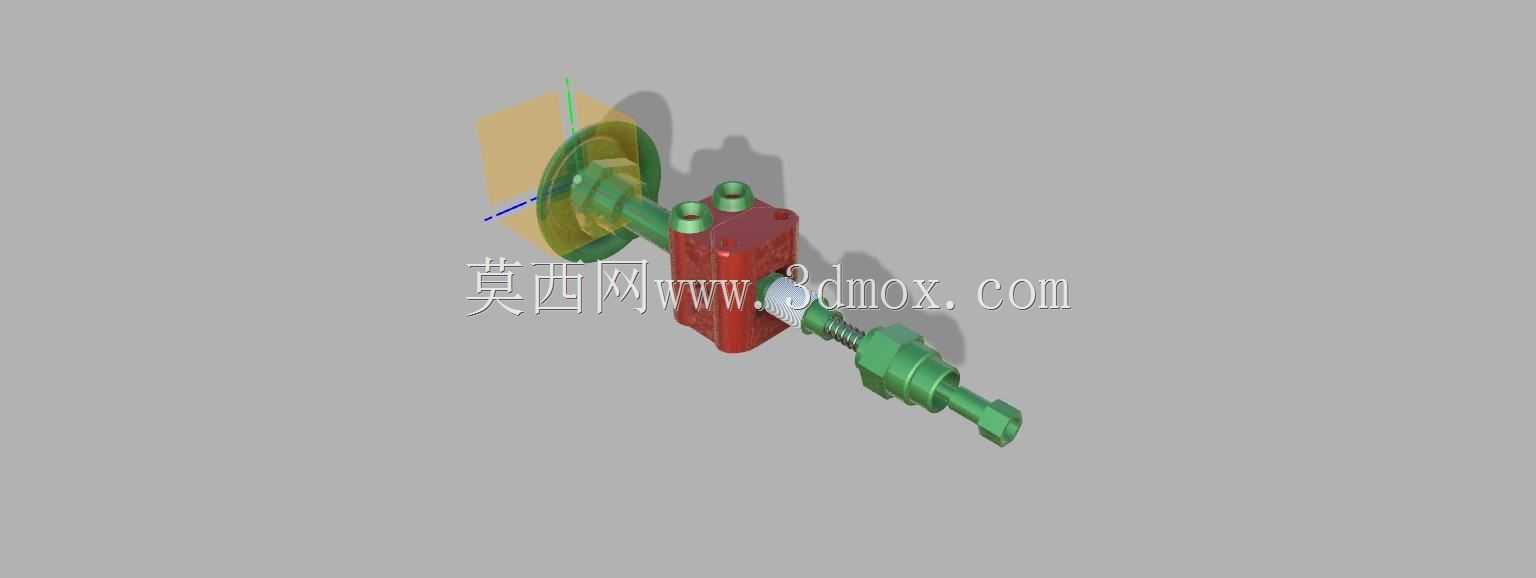 处于拆解状态的泄压阀