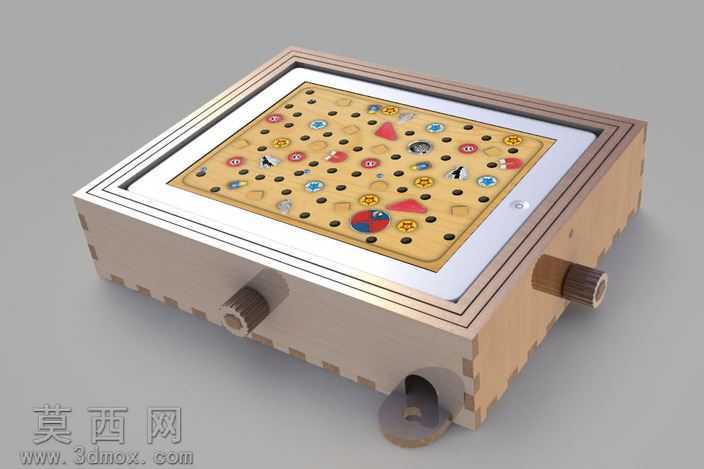 IPad的的木制迷宫