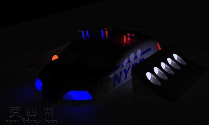 警察车弧skateable艺术
