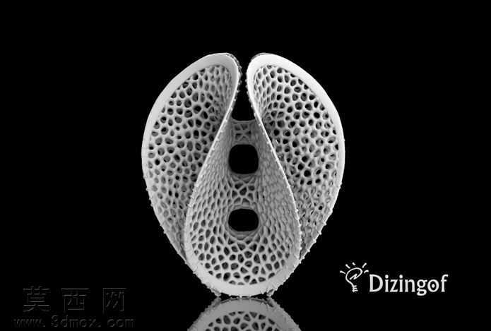 陈Gackstatter德尔花瓶-数学艺术由@Dizingof#3dprinting