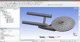 Análise Modal na na nave U.S.FARRAGUT do Star Trek教程