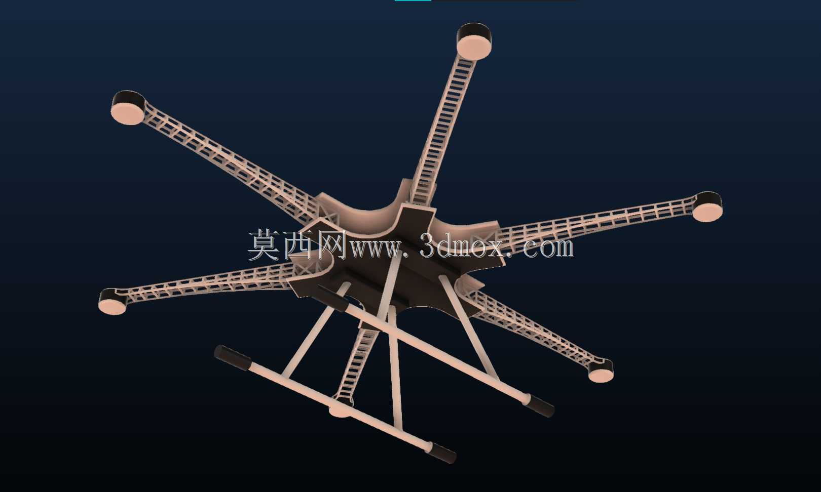 六直升机无人机架