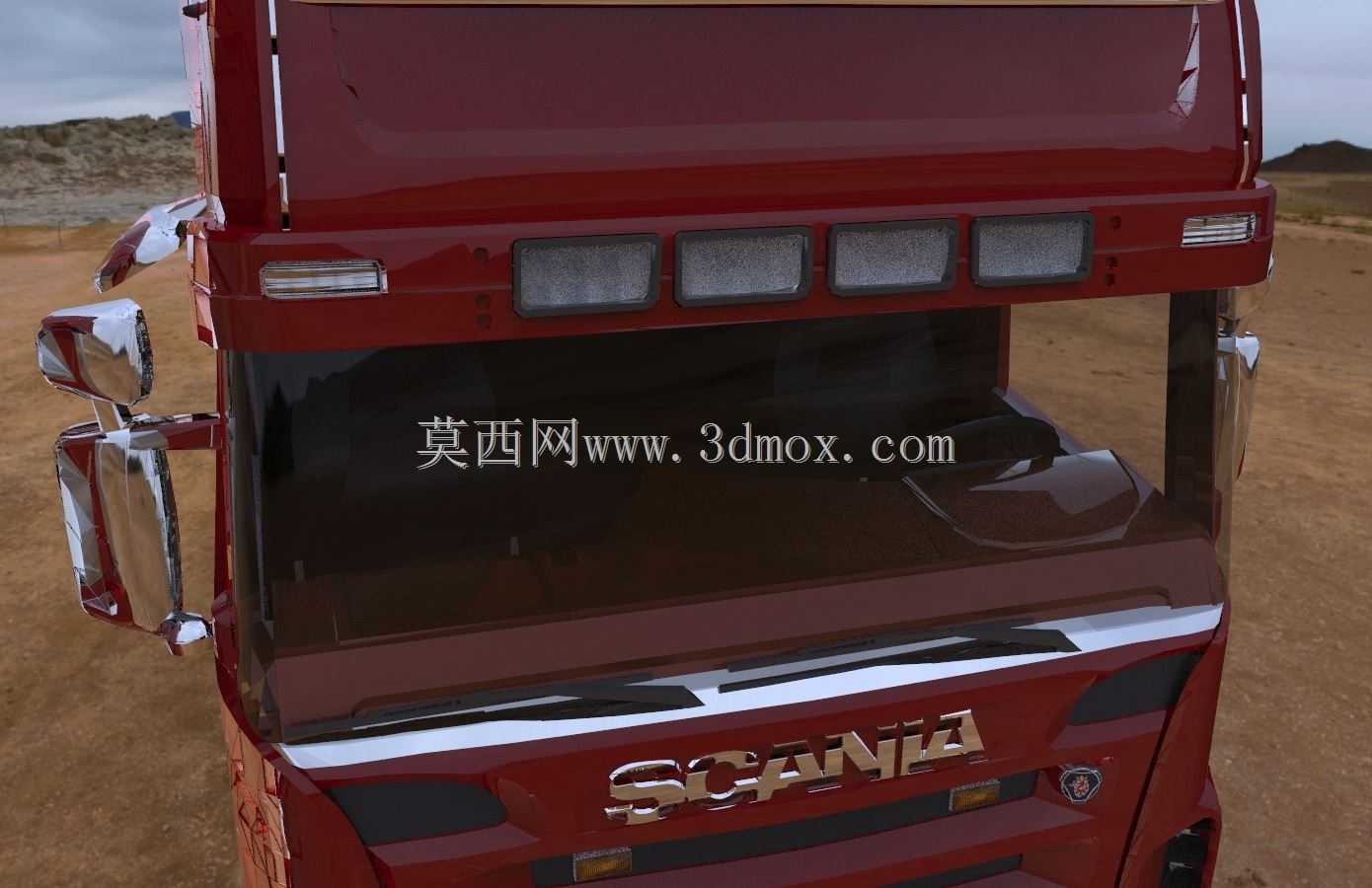斯堪尼亚半渲染