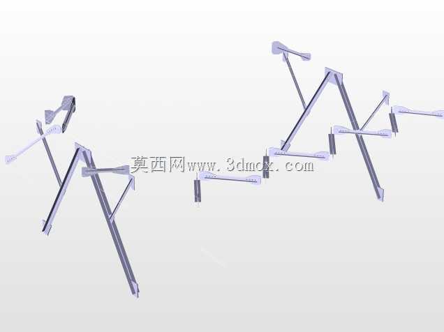 刚性引锭杆支撑结构