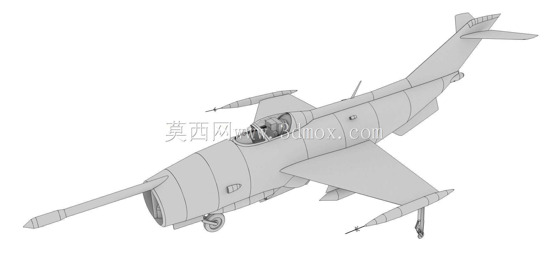 雅科夫列夫YAK-36在制品项目文件模型1/33