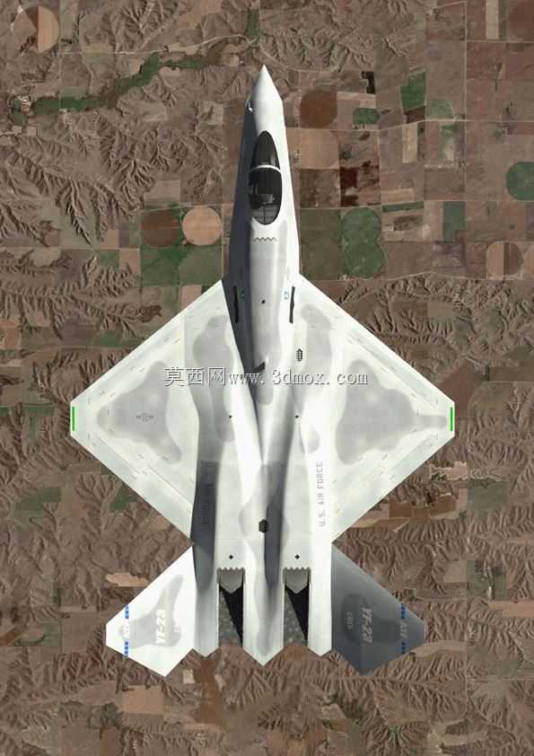 YF-23���ڹѸ�II����Ŀ�ļ�ģ��1/33