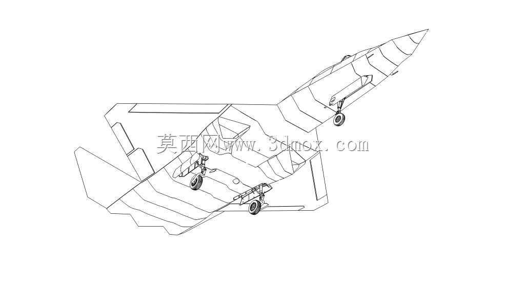 YF-23���ڹѸ�II����Ŀ�ļ�ģ��1/33
