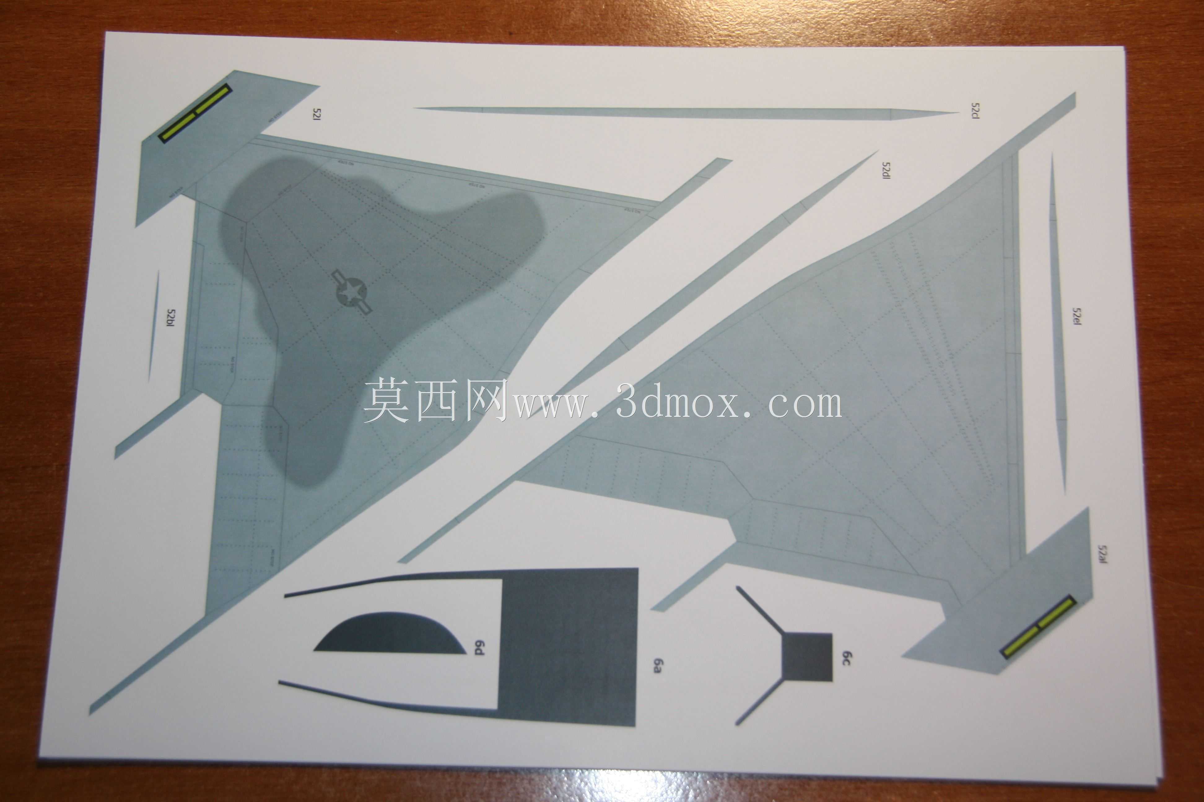 YF-23���ڹѸ�II����Ŀ�ļ�ģ��1/33