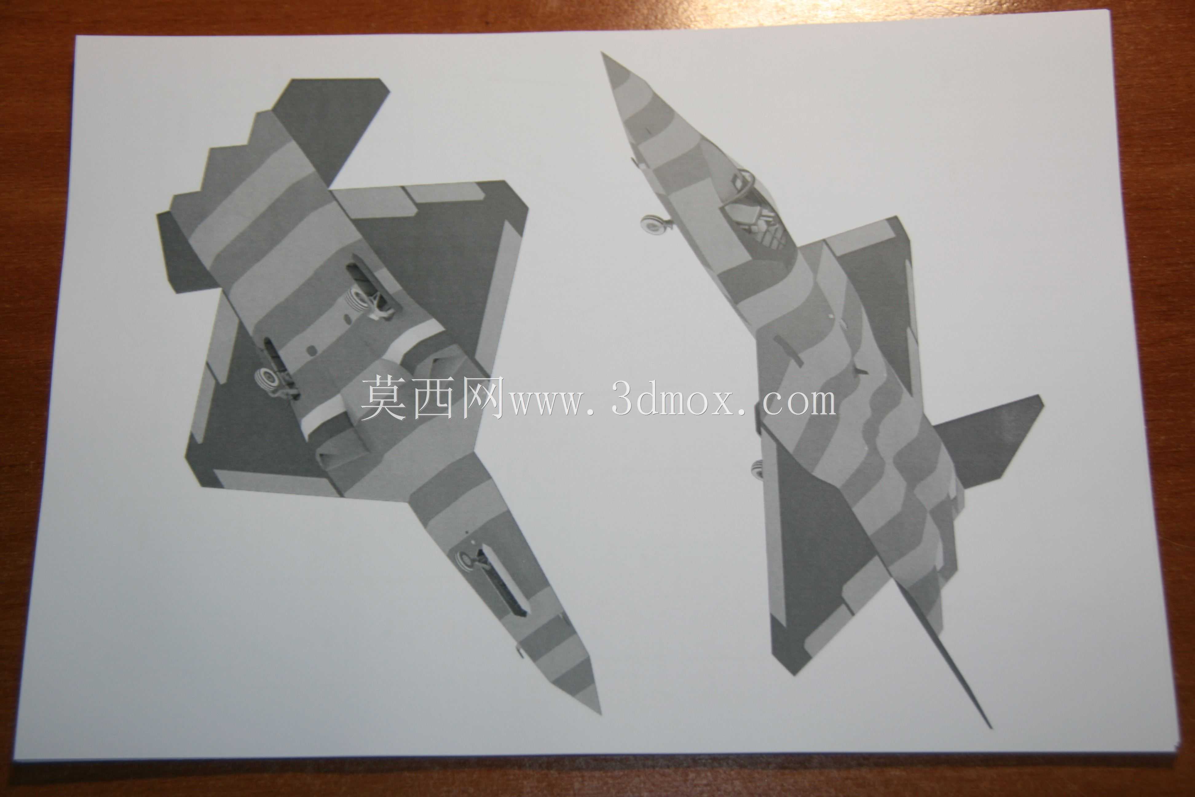 YF-23���ڹѸ�II����Ŀ�ļ�ģ��1/33