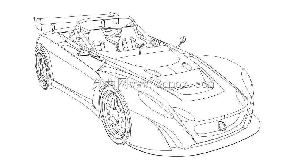 Lotus 2 11纸张模型