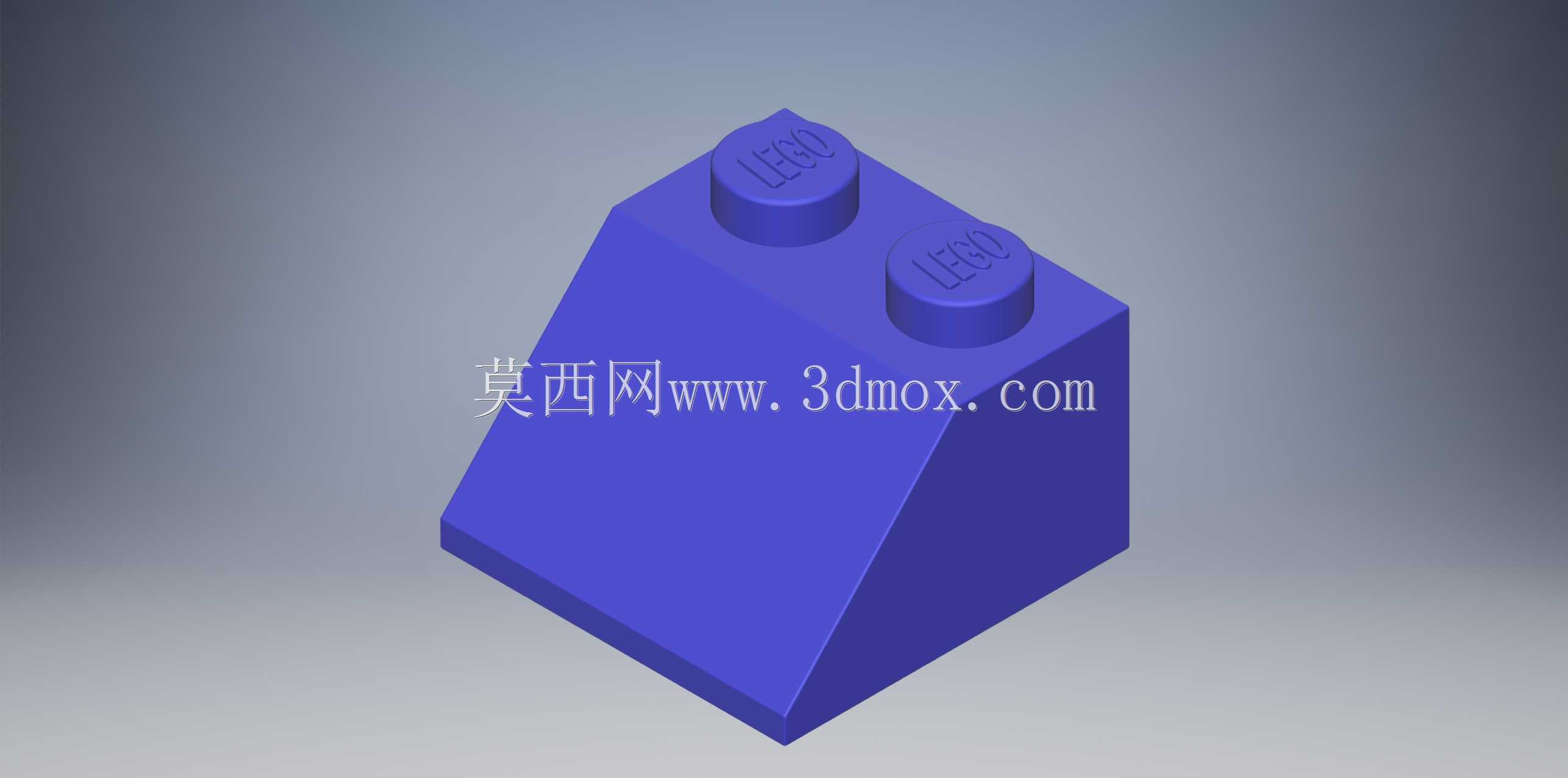 乐高2x2斜面