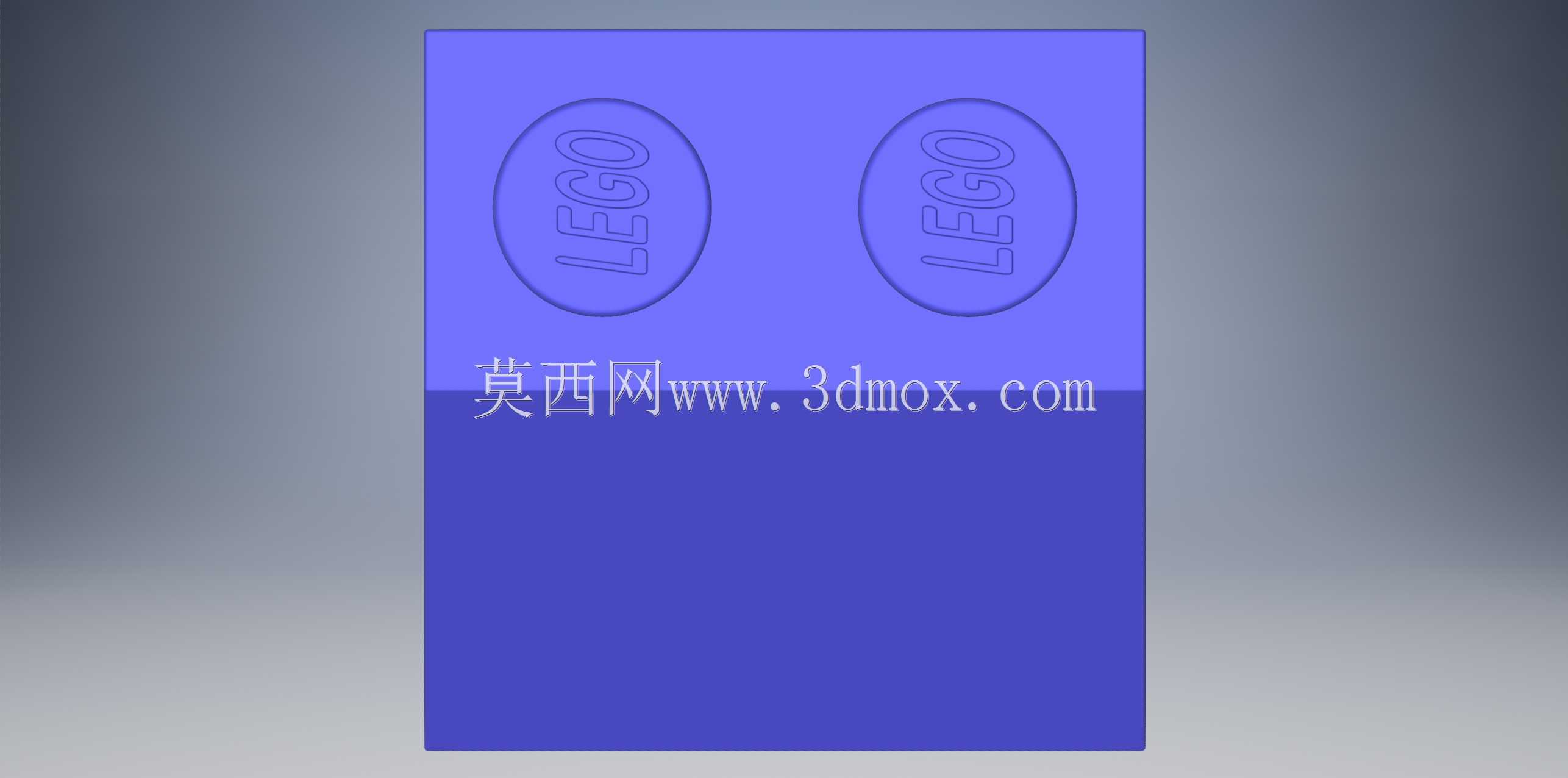 乐高2x2斜面