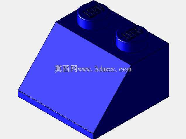 乐高2x2斜面