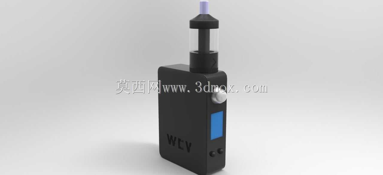 野猫抽气电子烟箱模块,带雾化器
