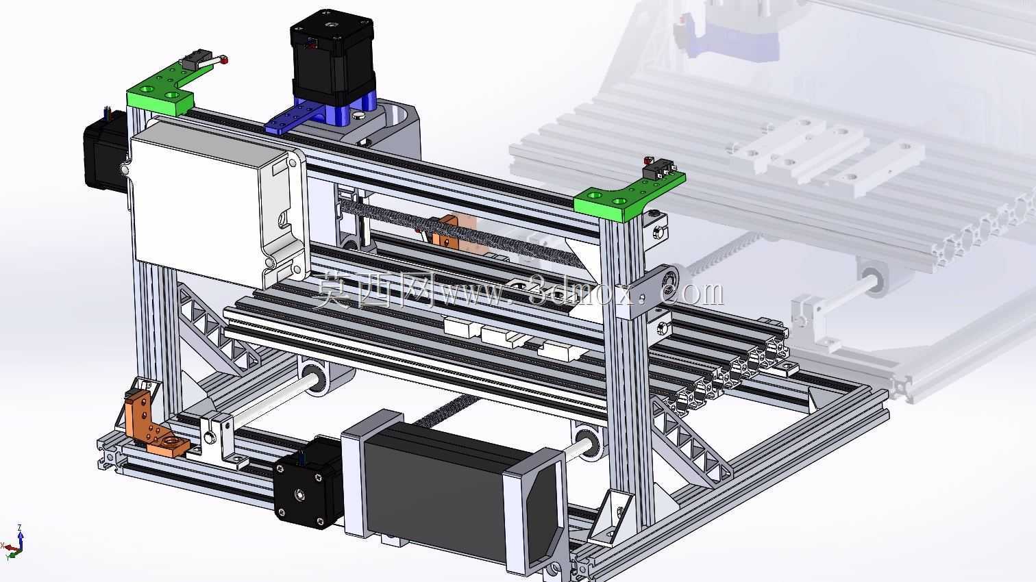 电源夹CNC3018
