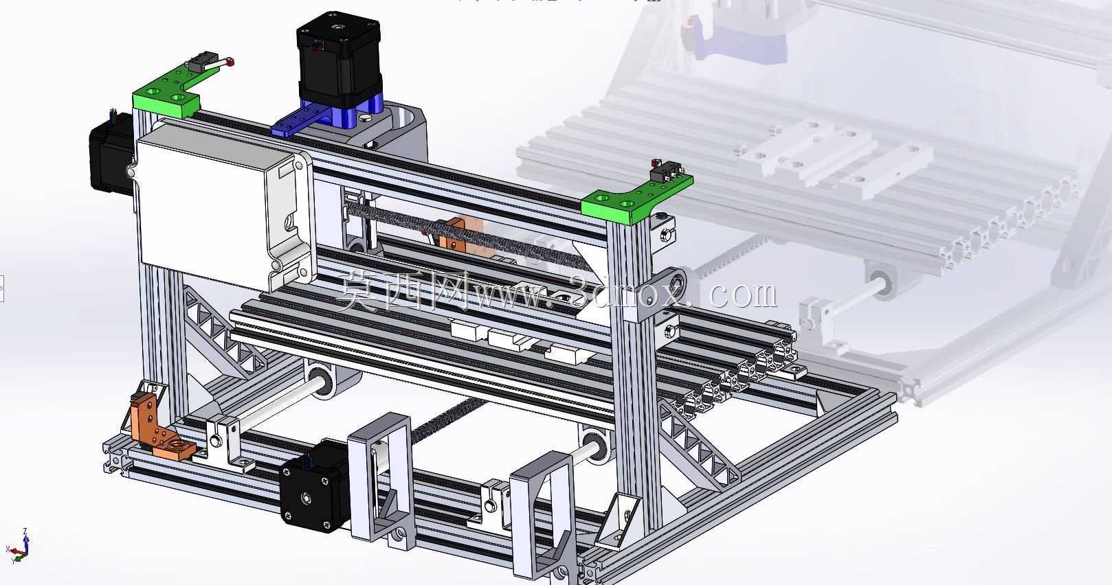 电源夹CNC3018