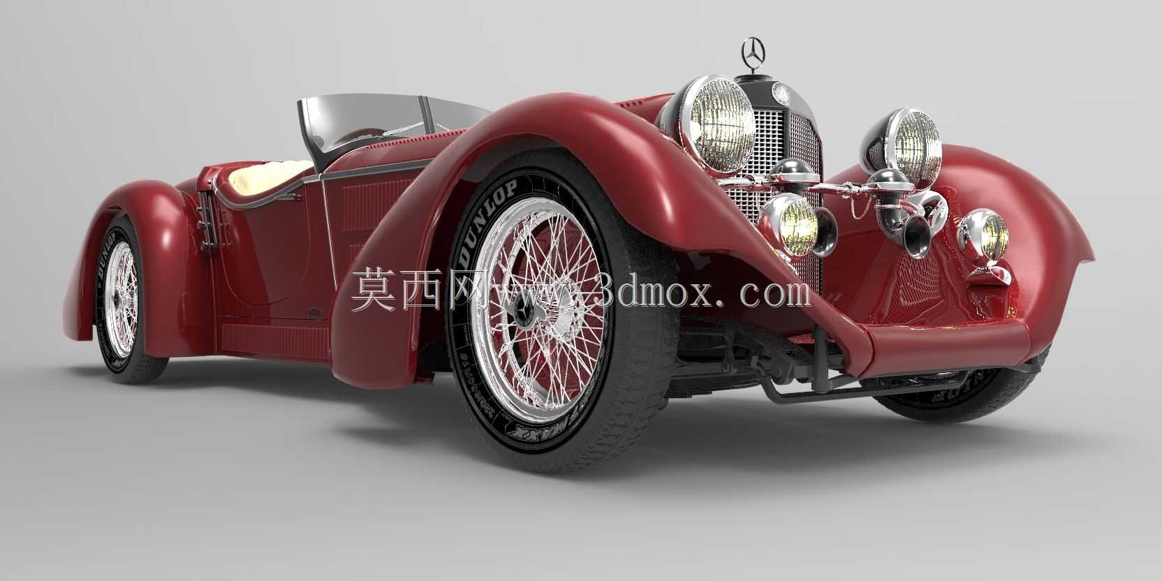 梅赛德斯-奔驰SS跑车1930(电影院4D)