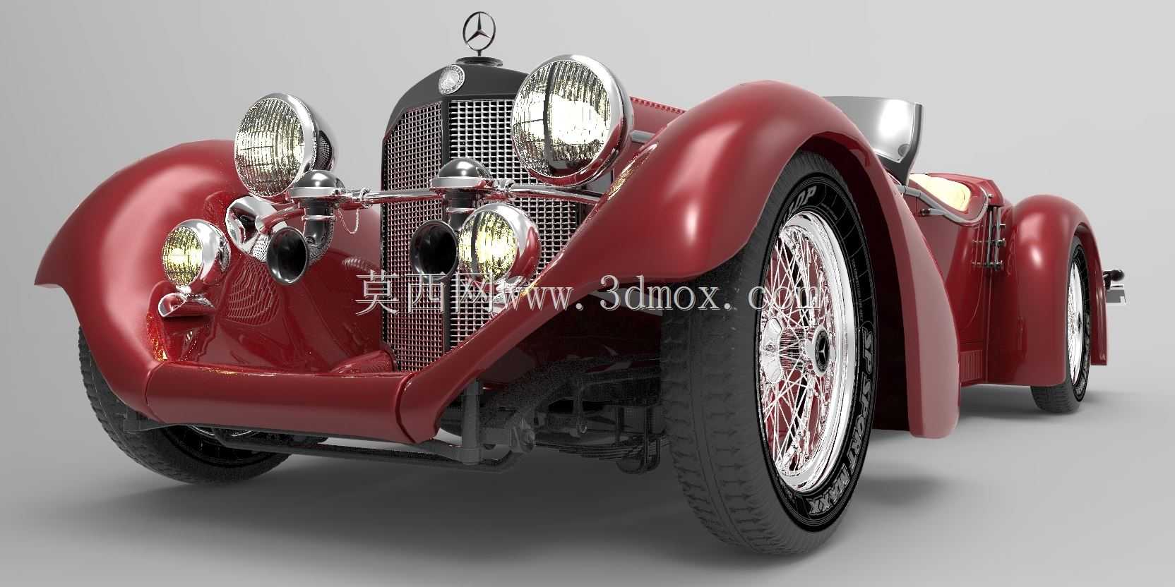 梅赛德斯-奔驰SS跑车1930(电影院4D)