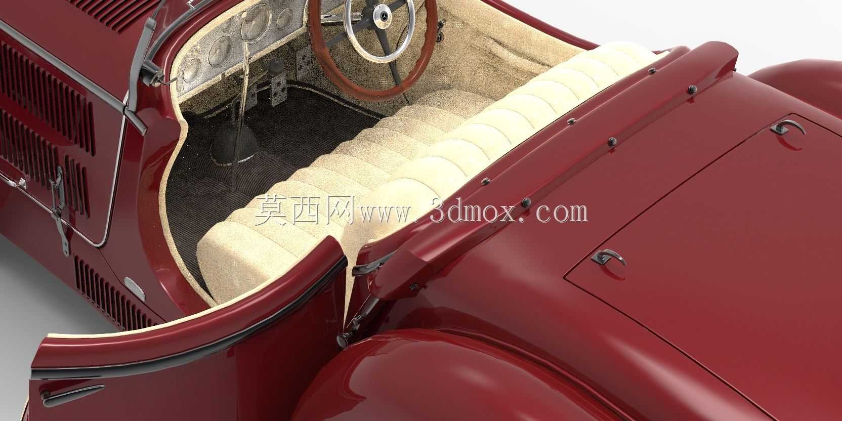 梅赛德斯-奔驰SS跑车1930(电影院4D)