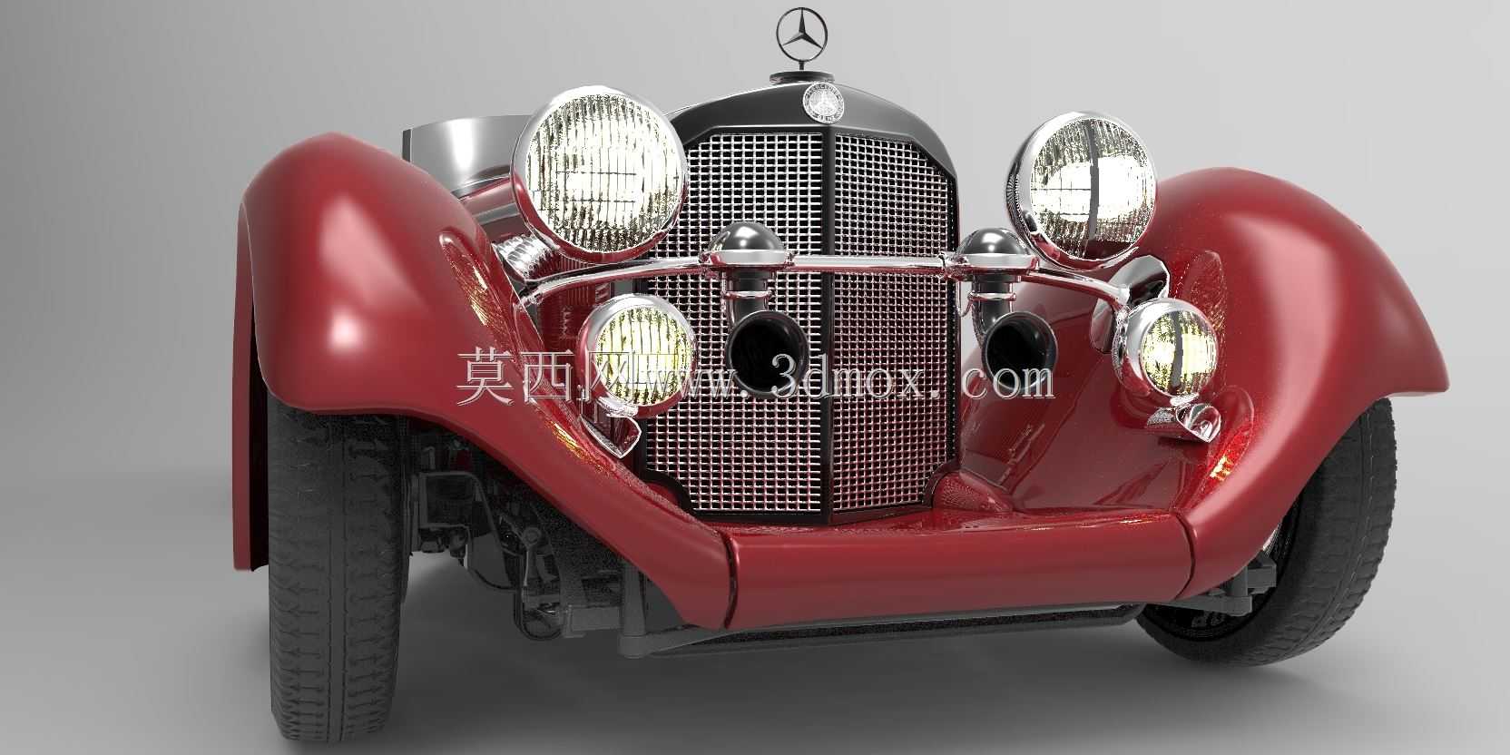 梅赛德斯-奔驰SS跑车1930(电影院4D)