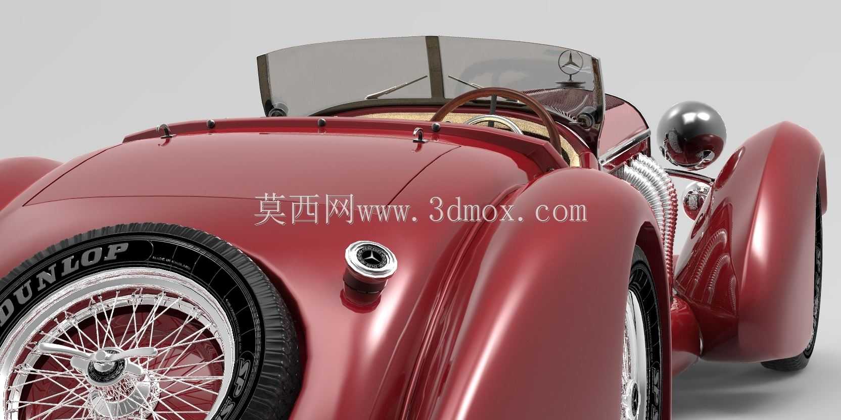 梅赛德斯-奔驰SS跑车1930(电影院4D)